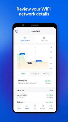 WiFiman screenshot