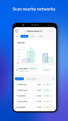 WiFiman screenshot