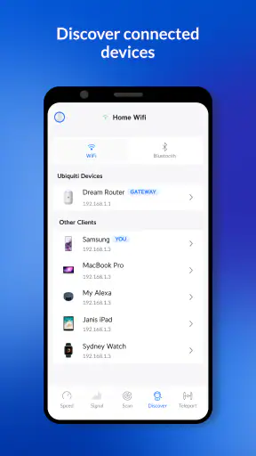 WiFiman screenshot