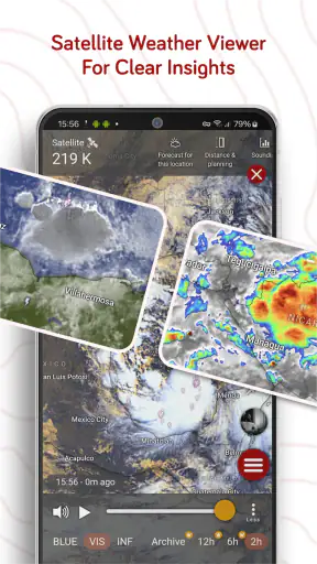 Windy.com - Vejrprognose screenshot
