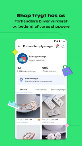 Wish: Køb og spar screenshot