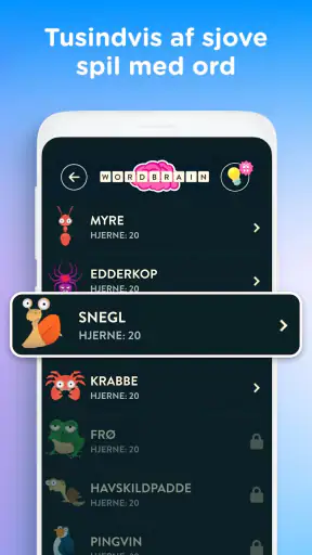 WordBrain screenshot