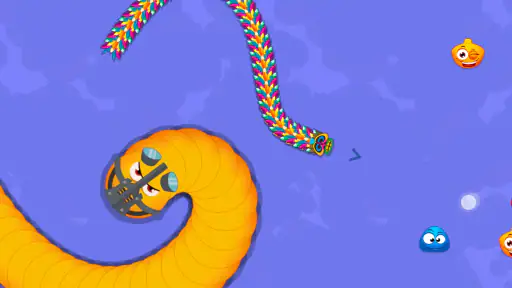 Worm Hunt - Slange spil arena screenshot