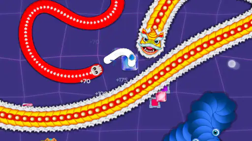 Worm Hunt - Slange spil arena screenshot