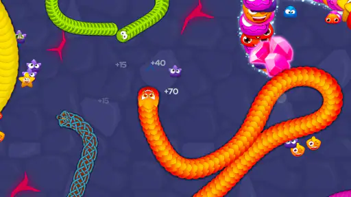 Worm Hunt - Slange spil arena screenshot