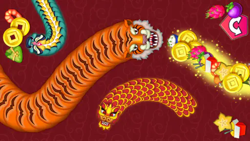 Worm Hunt - Slange spil arena screenshot