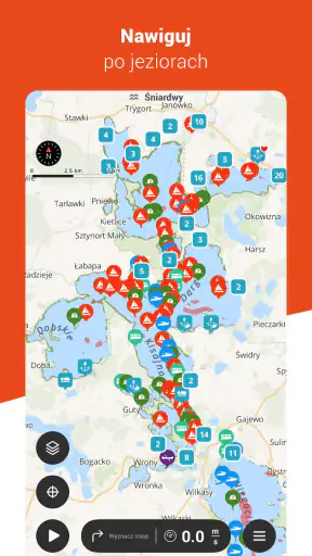 Żegluj: nawigacja wodna i mapy screenshot