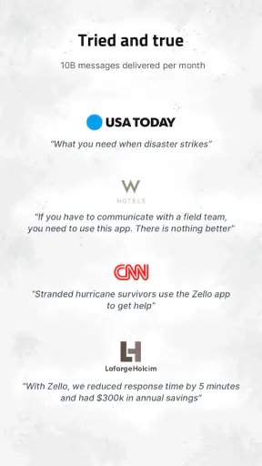 Zello PTT Walkie Talkie screenshot