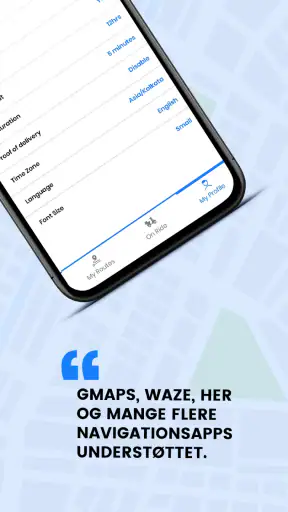 Zeo ruteplanlægger screenshot
