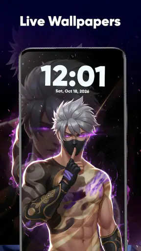 Zipper Lock Screen & Wallpaper screenshot