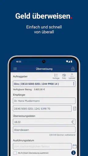 1822direkt Banking screenshot