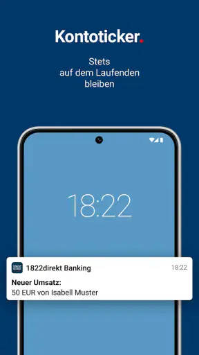1822direkt Banking screenshot