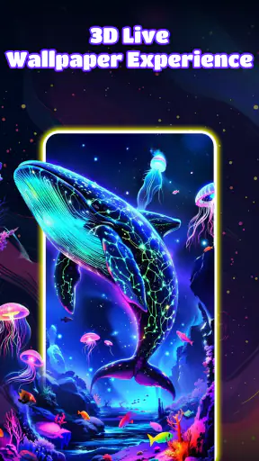 3D Live Wallpaper: 4D & 4K screenshot