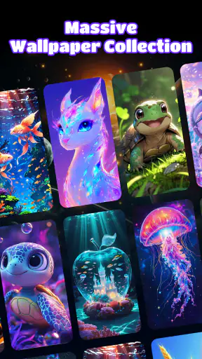 3D Live Wallpaper: 4D & 4K screenshot