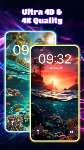 3D Live Wallpaper: 4D & 4K screenshot