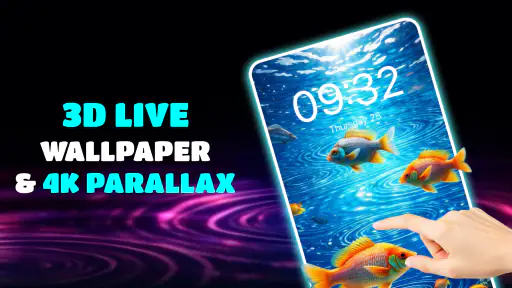 3D Live Wallpaper: 4D & 4K screenshot