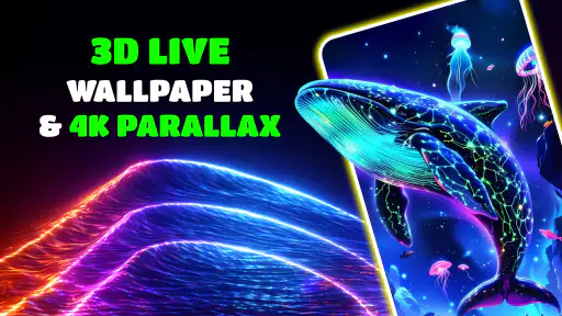 3D Live Wallpaper: 4D & 4K screenshot