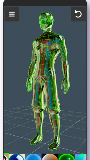3D Modellie: zeichenprogramm screenshot