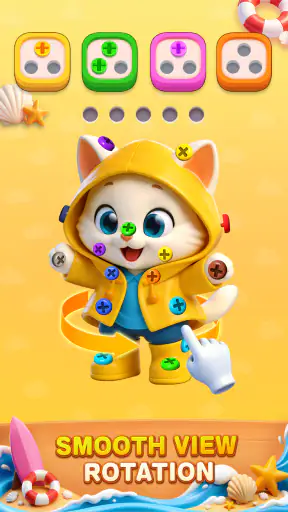 3D Screw Out: Bolt Sort Master screenshot