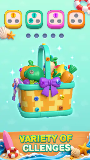 3D Screw Out: Bolt Sort Master screenshot