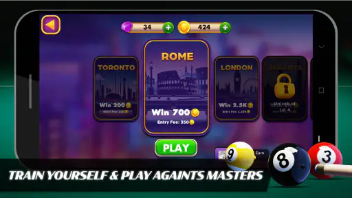 8 Ball Billard Offline screenshot