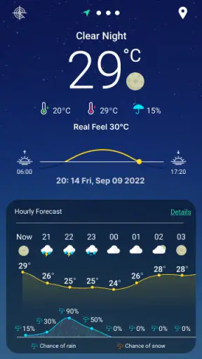 9Weather: Wettervorhersage screenshot