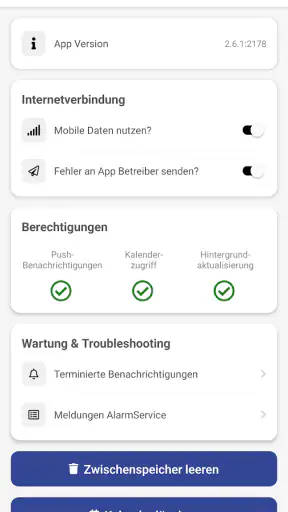 abfallApp MEG screenshot