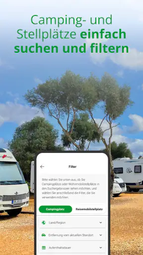 ACSI Campingplätze Europa App screenshot