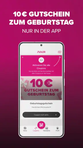 ADLER Modemärkte screenshot