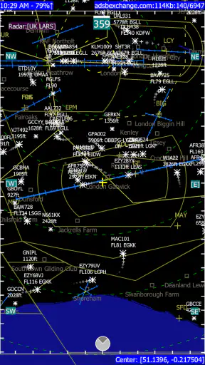ADSB Flight Tracker Lite screenshot