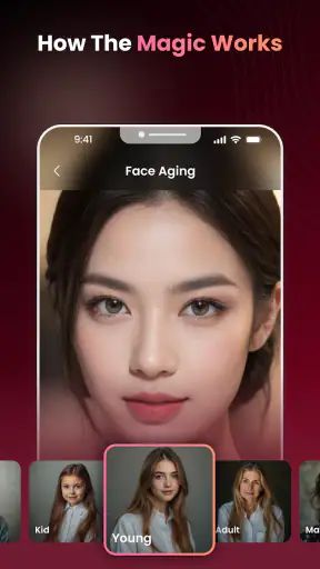 AI Face Aging - Photo Editor screenshot