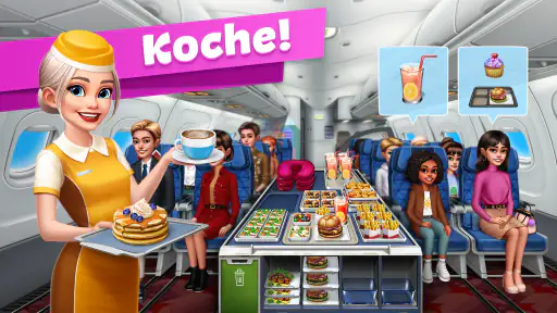 Airplane Chefs: Koch Spiele screenshot