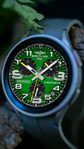 Analog Breitling Watch face screenshot