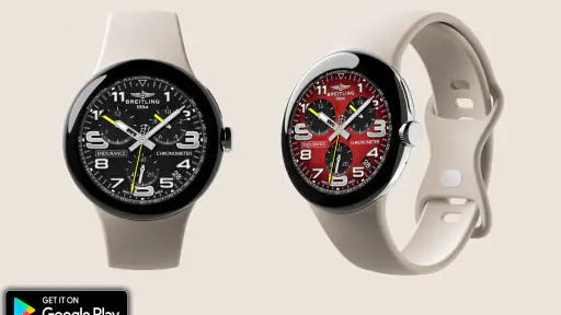 Analog Breitling Watch face screenshot