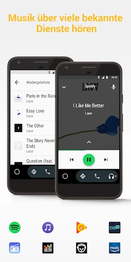 Android Auto screenshot