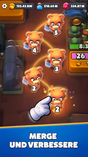 Animal Valley: Merge Spiele screenshot