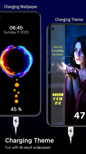 Animation zum Laden des Akkus screenshot