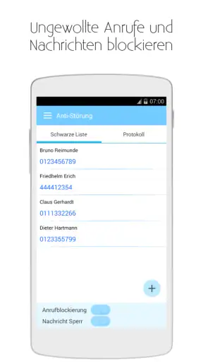 Anrufer und SMS Blockieren screenshot