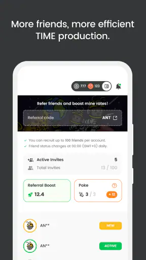 ANTTIME screenshot