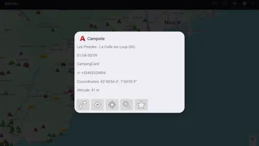 Archiescampings screenshot