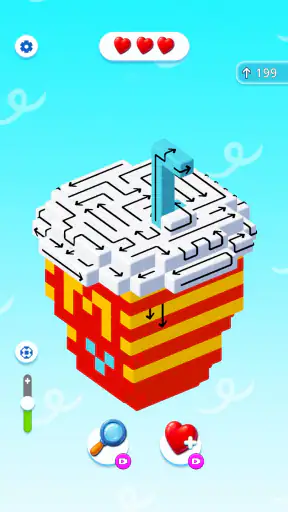 Arrow Block 3D: Tap Out Puzzle screenshot