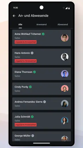 ATOSS Staff Center screenshot