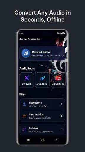 Audio Converter (MP3 AAC OPUS) screenshot