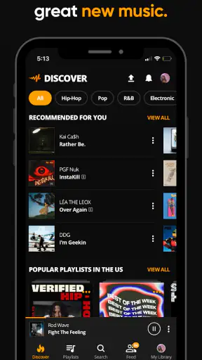 Audiomack: Musik-Downloader screenshot