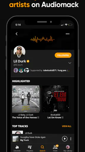 Audiomack: Musik-Downloader screenshot