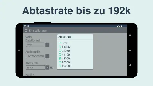 Audiorecorder Pro screenshot