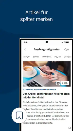 Augsburger Allgemeine News screenshot