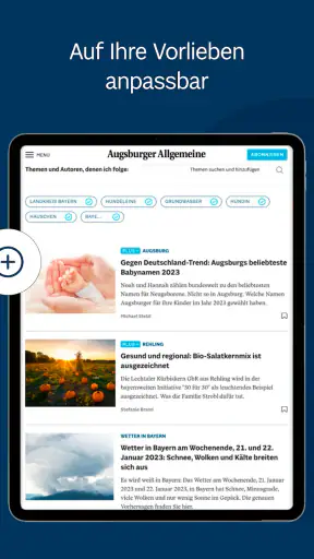 Augsburger Allgemeine News screenshot