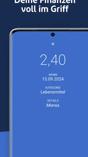 Ausgaben Manager Haushaltsbuch screenshot