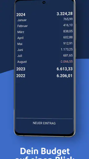 Ausgaben Manager Haushaltsbuch screenshot